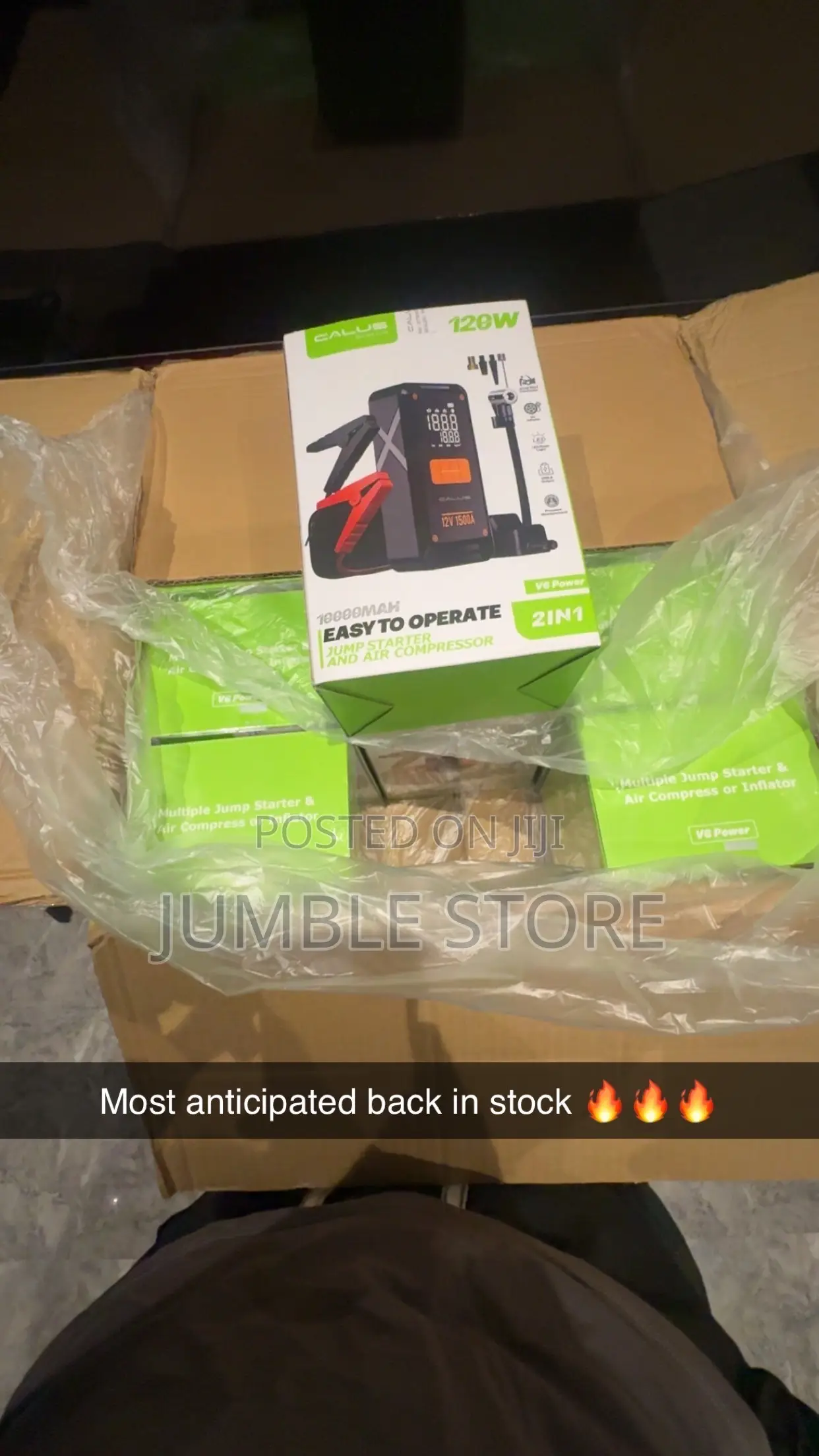 CALUS 4in 1 JUMPStarter + Compressor