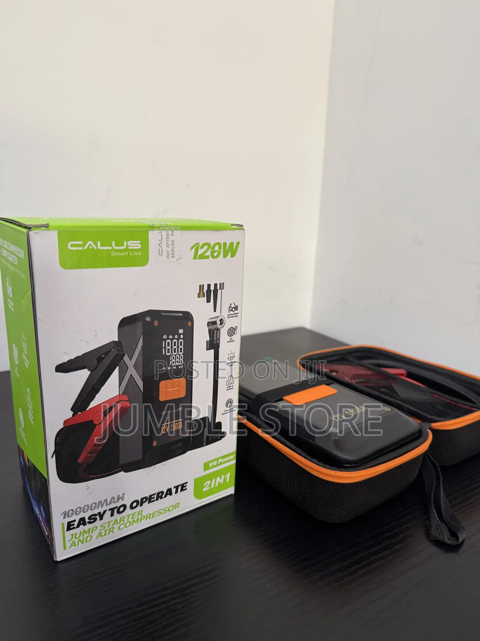 CALUS 4in 1 JUMPStarter + Compressor