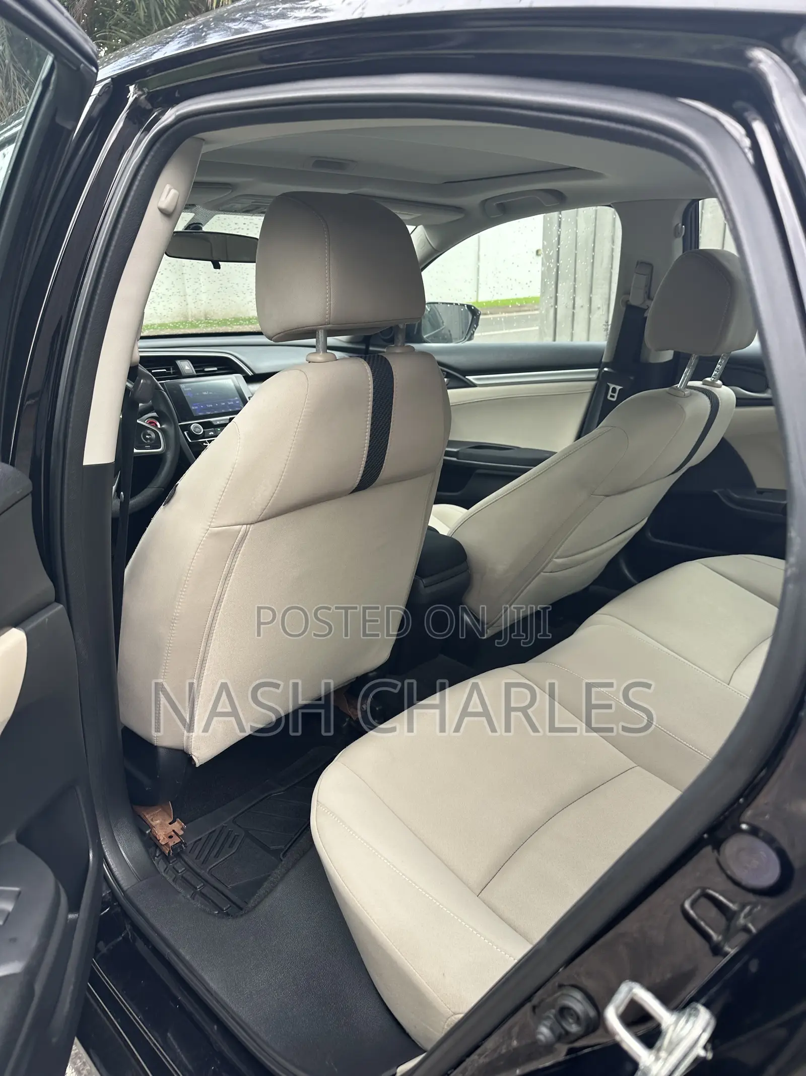 Honda Civic EX Sedan 2018 Black