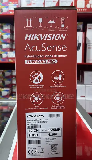 Hikvision 32ch DVR /5mp Ids-7232hqhi-M2/Xt Acusense DVR Two- Way
