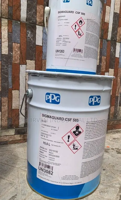 PPG Sigmaguard CSF 585 – Potable Water Tank Coating