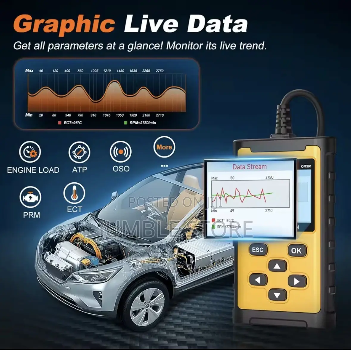 OBD2 Scanner Car Diagnostic Tool