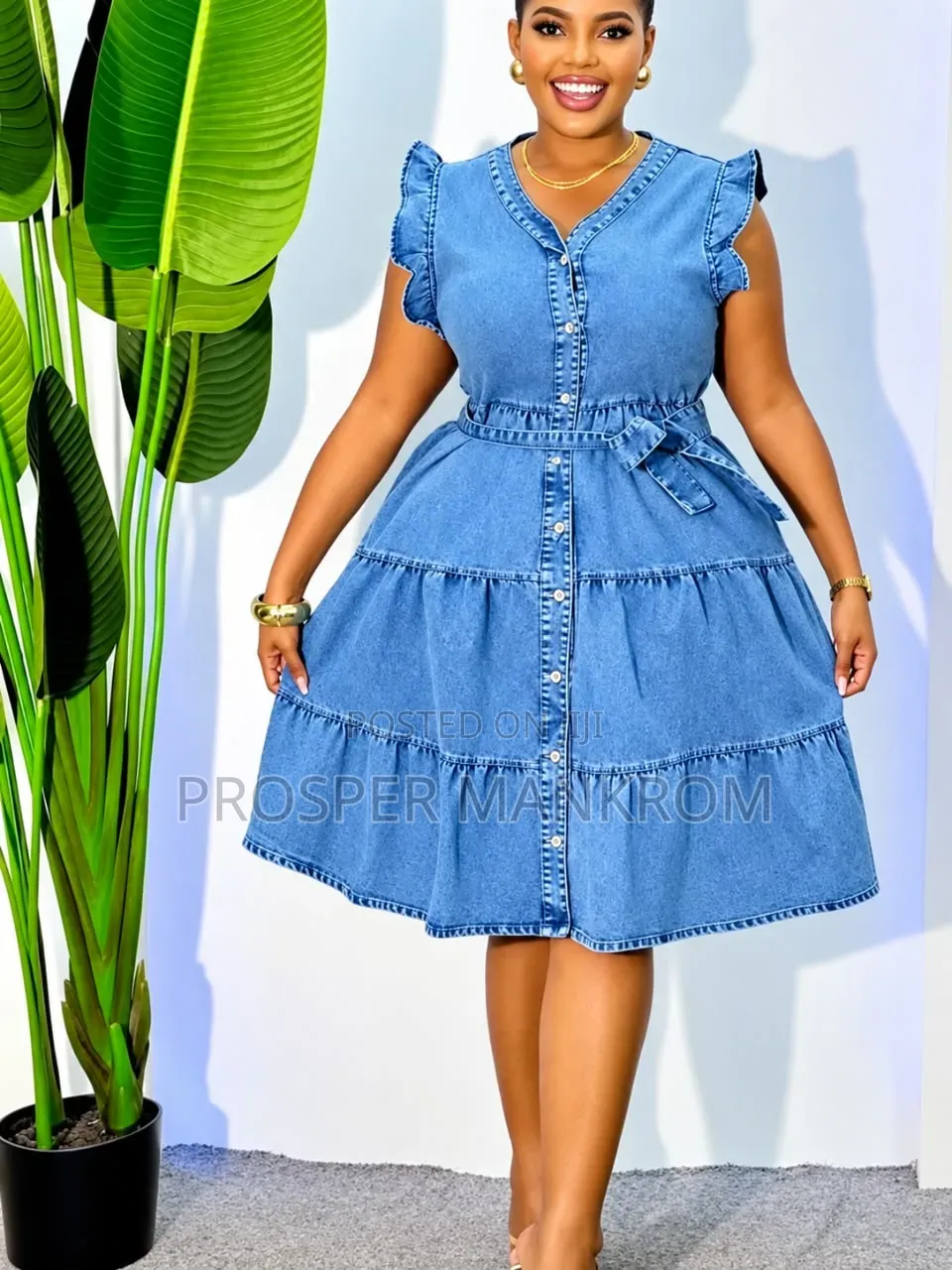 Jeans Fabric Dress