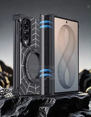 Spider Metallic MagSafe Samsung ZFold 8Ultra Phone Case