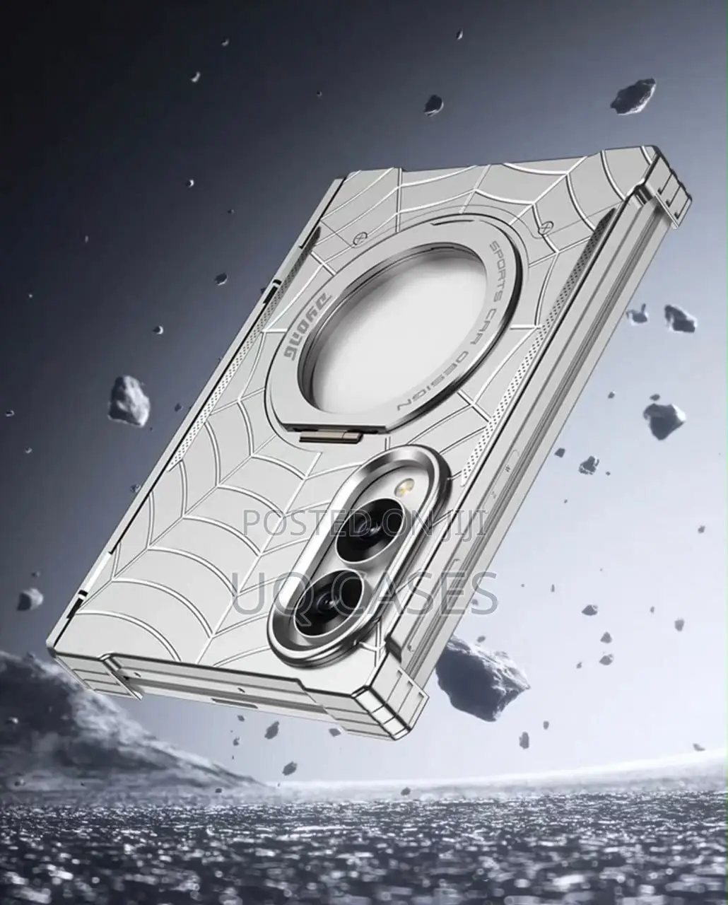 Spider Metallic MagSafe Samsung ZFold 8Ultra Phone Case