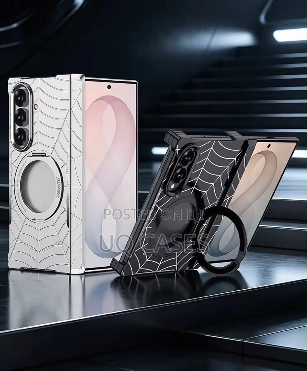 Spider Metallic MagSafe Samsung ZFold 8Ultra Phone Case