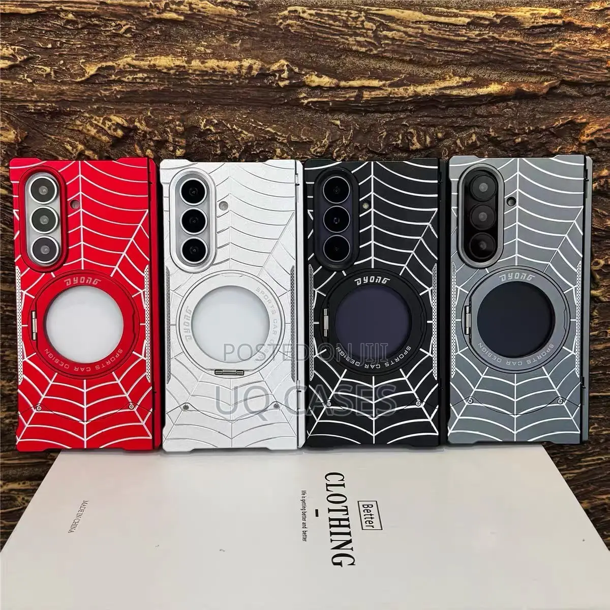 Spider Metallic MagSafe Samsung ZFold 8Ultra Phone Case