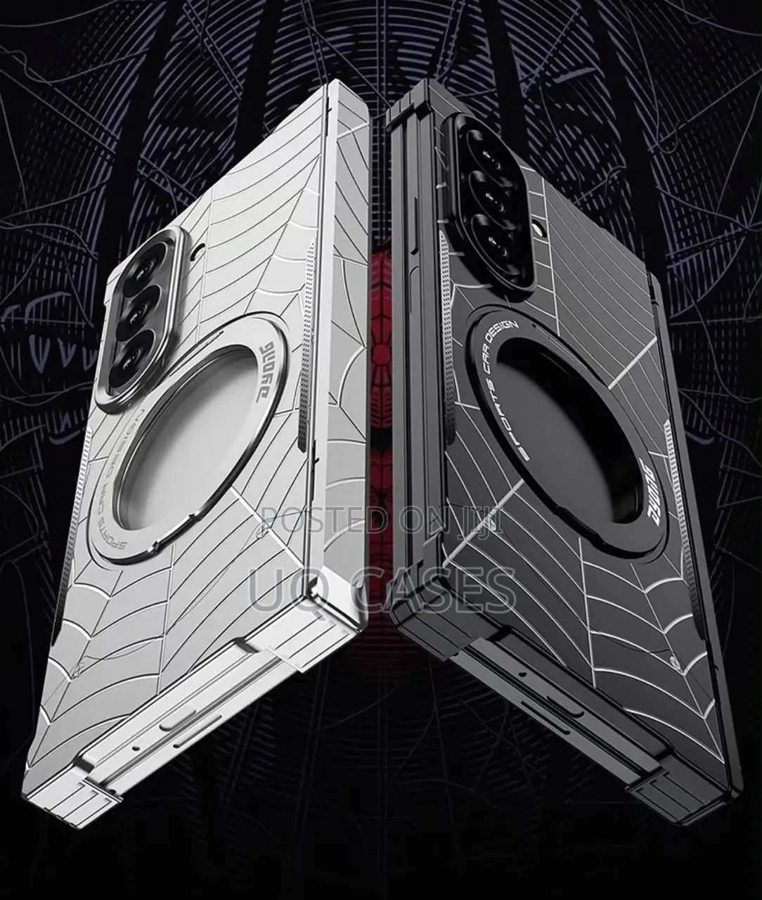 Spider Metallic MagSafe Samsung ZFold 8Ultra Phone Case