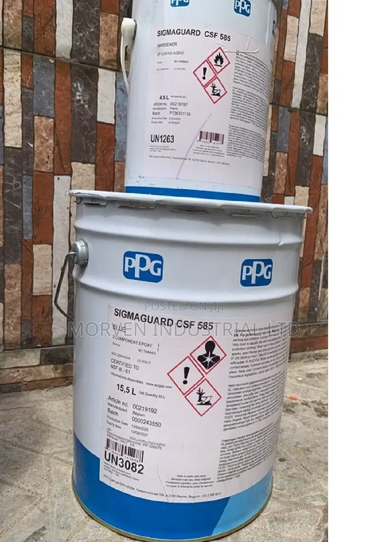 PPG Sigmaguard CSF 585 – Potable Water Tank Coating