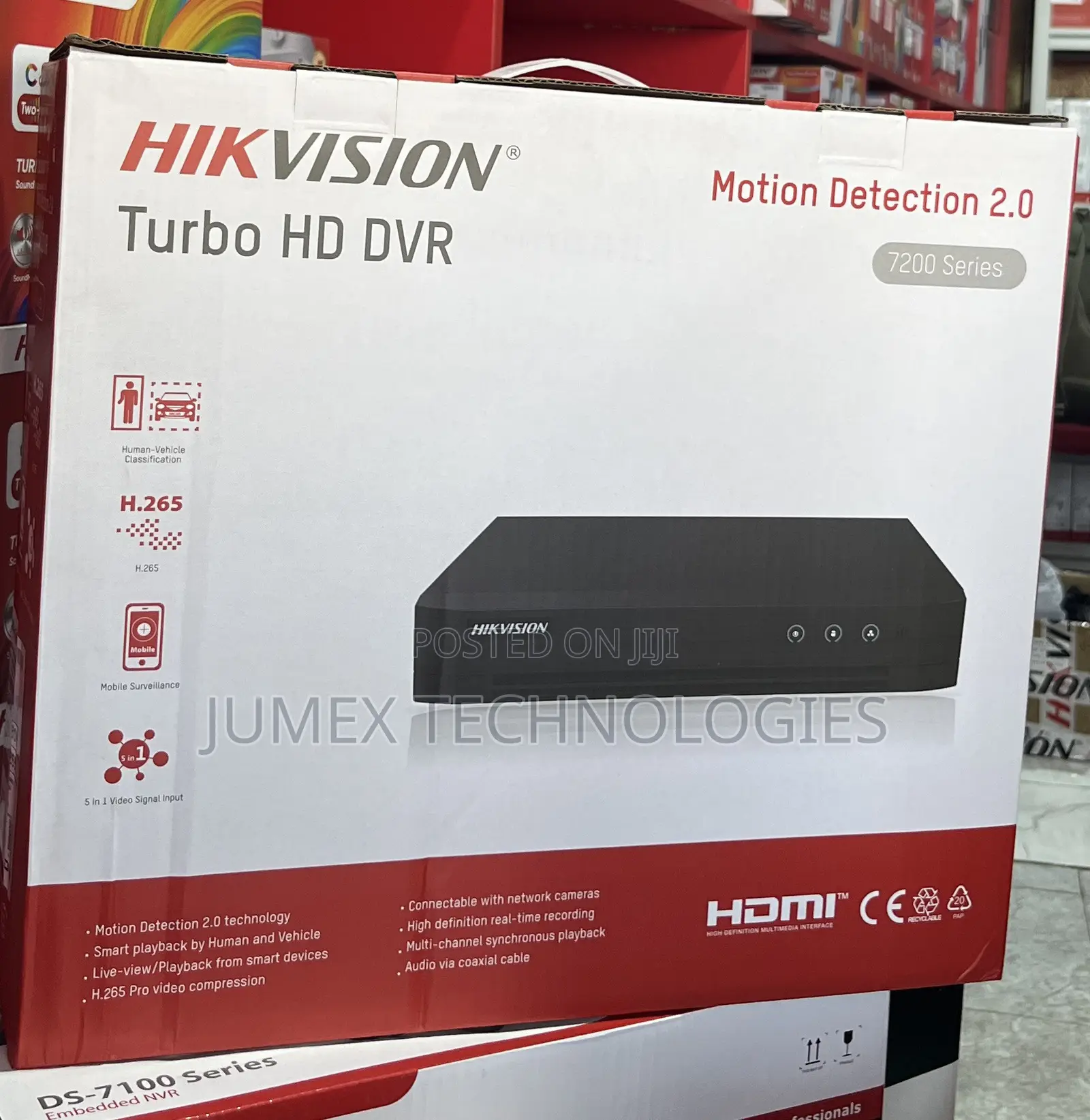 Hikvision 32ch DVR 2mp With Audio Ds-7232hghi-M2 Turbo Hd DVR 2.0
