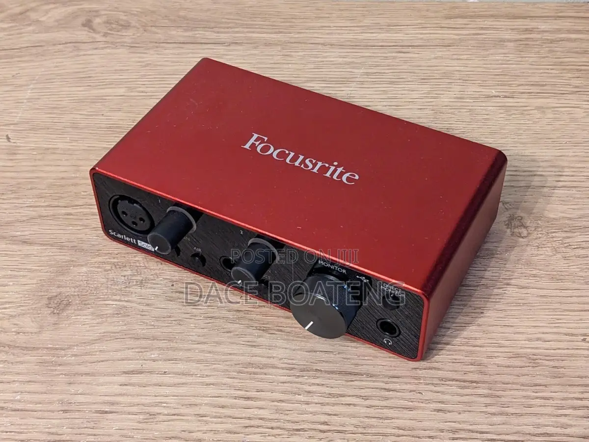Focusrite Scarlet 2i2