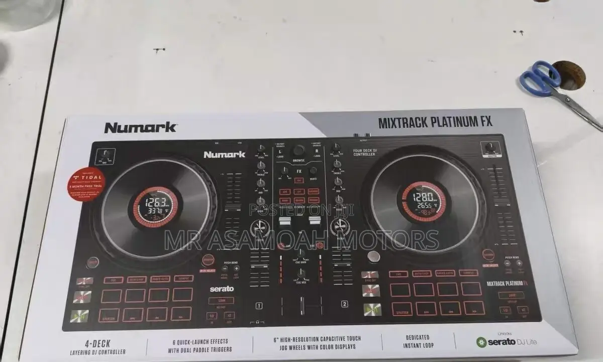 Numark Platinum Fx Brand New in Box