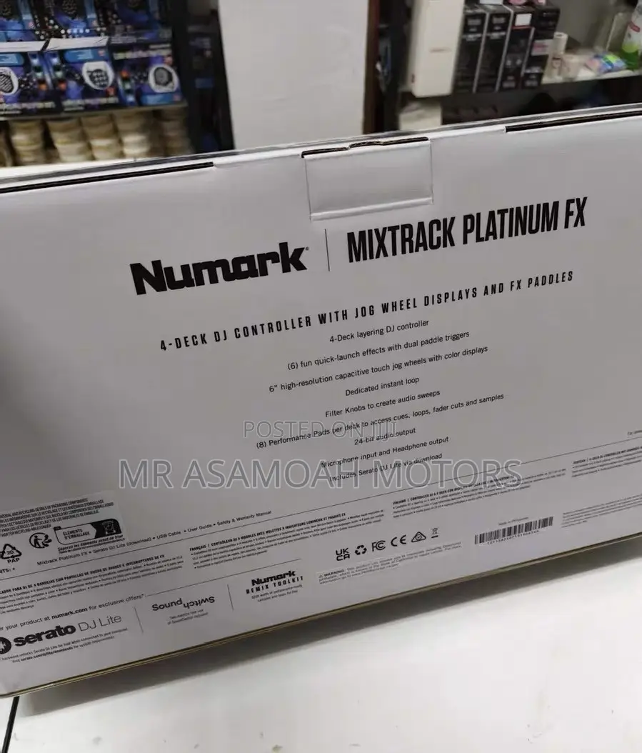 Numark Platinum Fx Brand New in Box