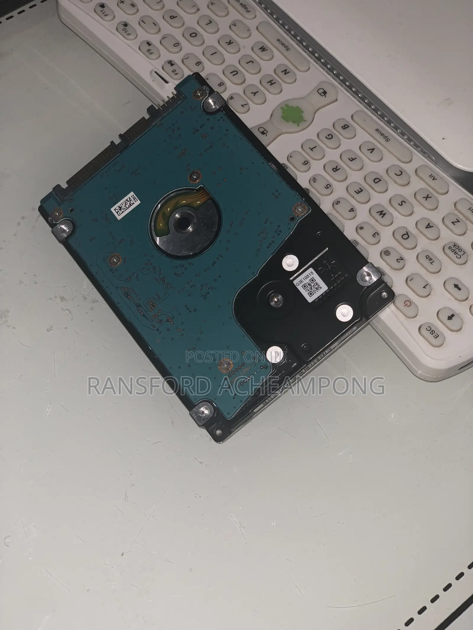 1TB Toshiba Laptop Hard Drive