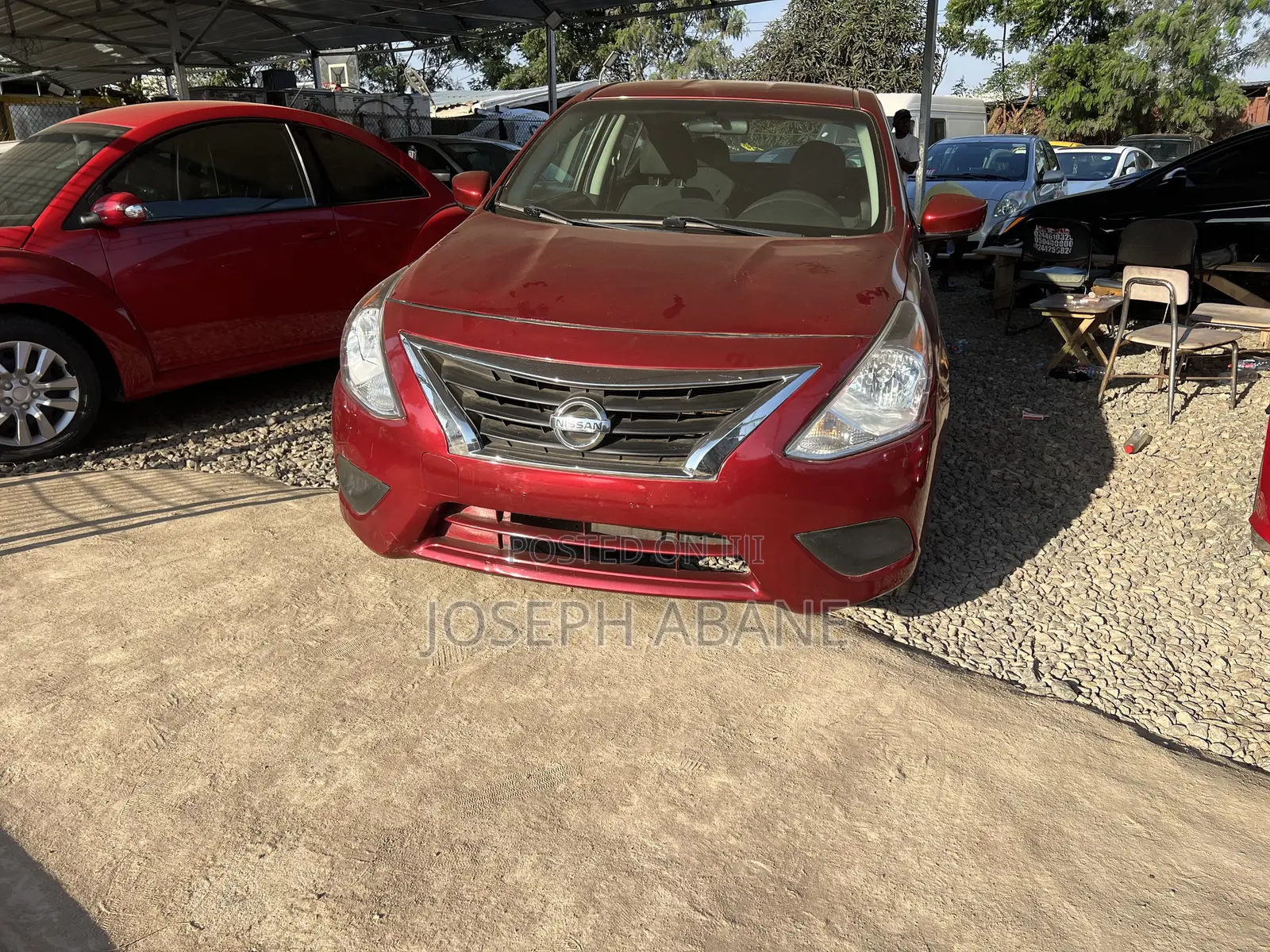 Nissan Versa 2018 Burgundy