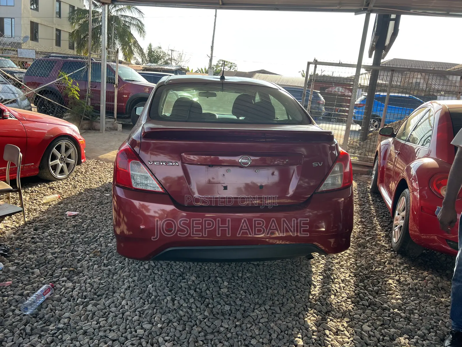 Nissan Versa 2018 Burgundy