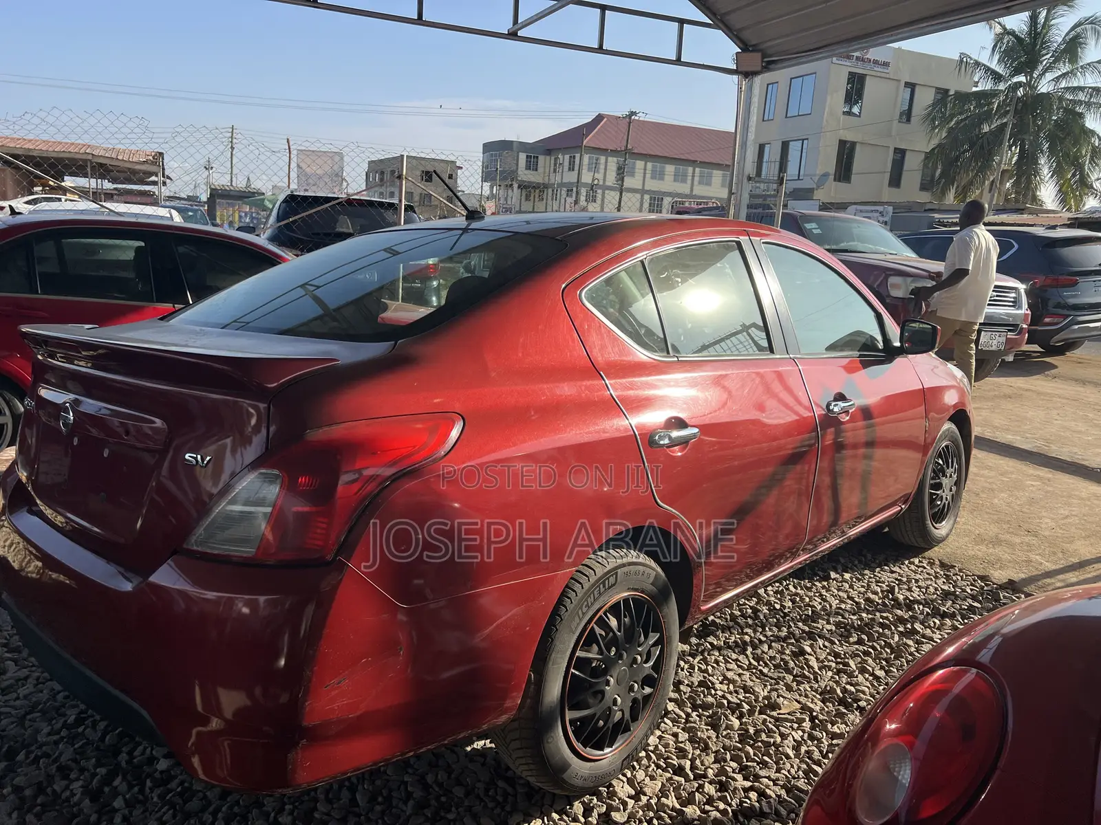 Nissan Versa 2018 Burgundy