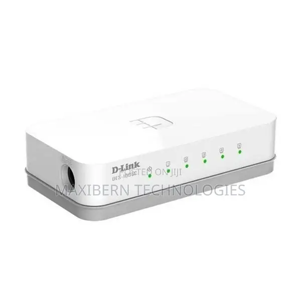 D-Link 5-Port 10/100Mbps Ethernet Network Switch – DES-1005A/B