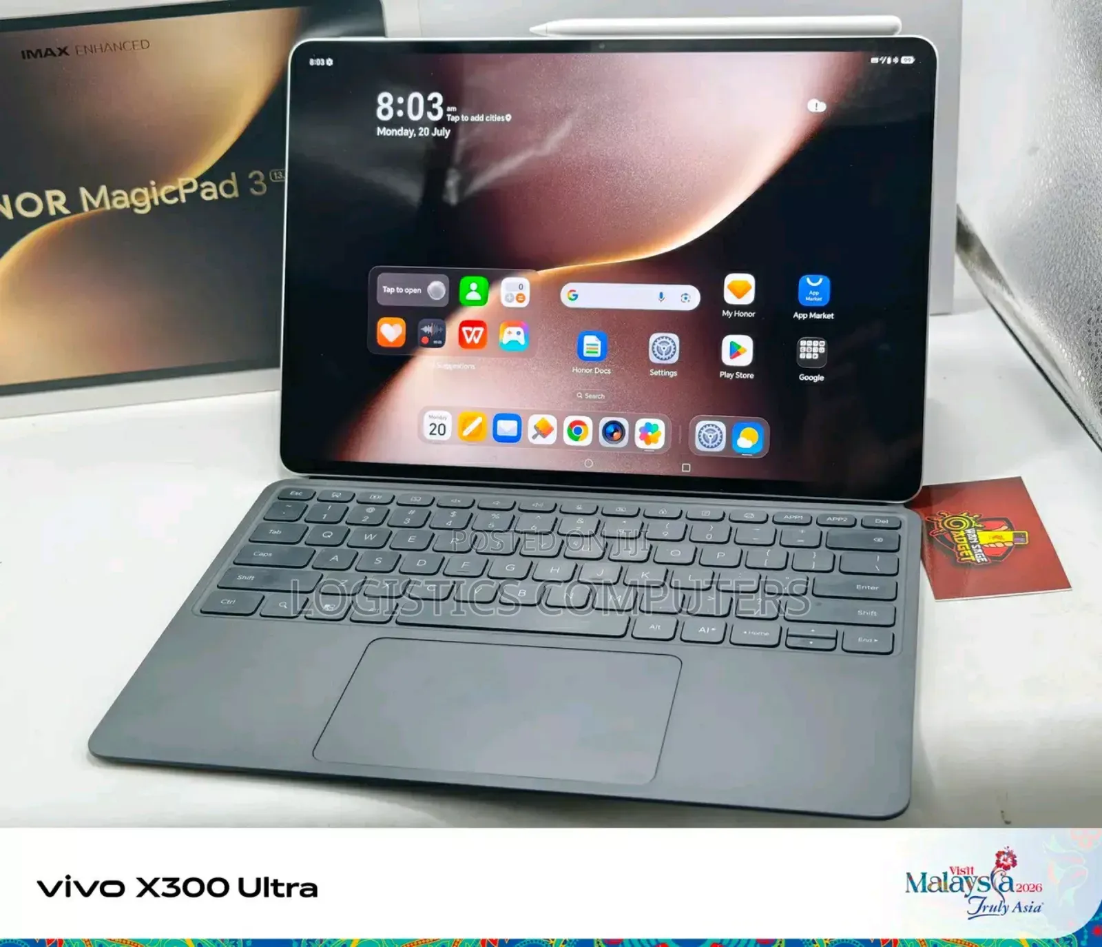 New Honor MagicPad 3 256 GB Silver