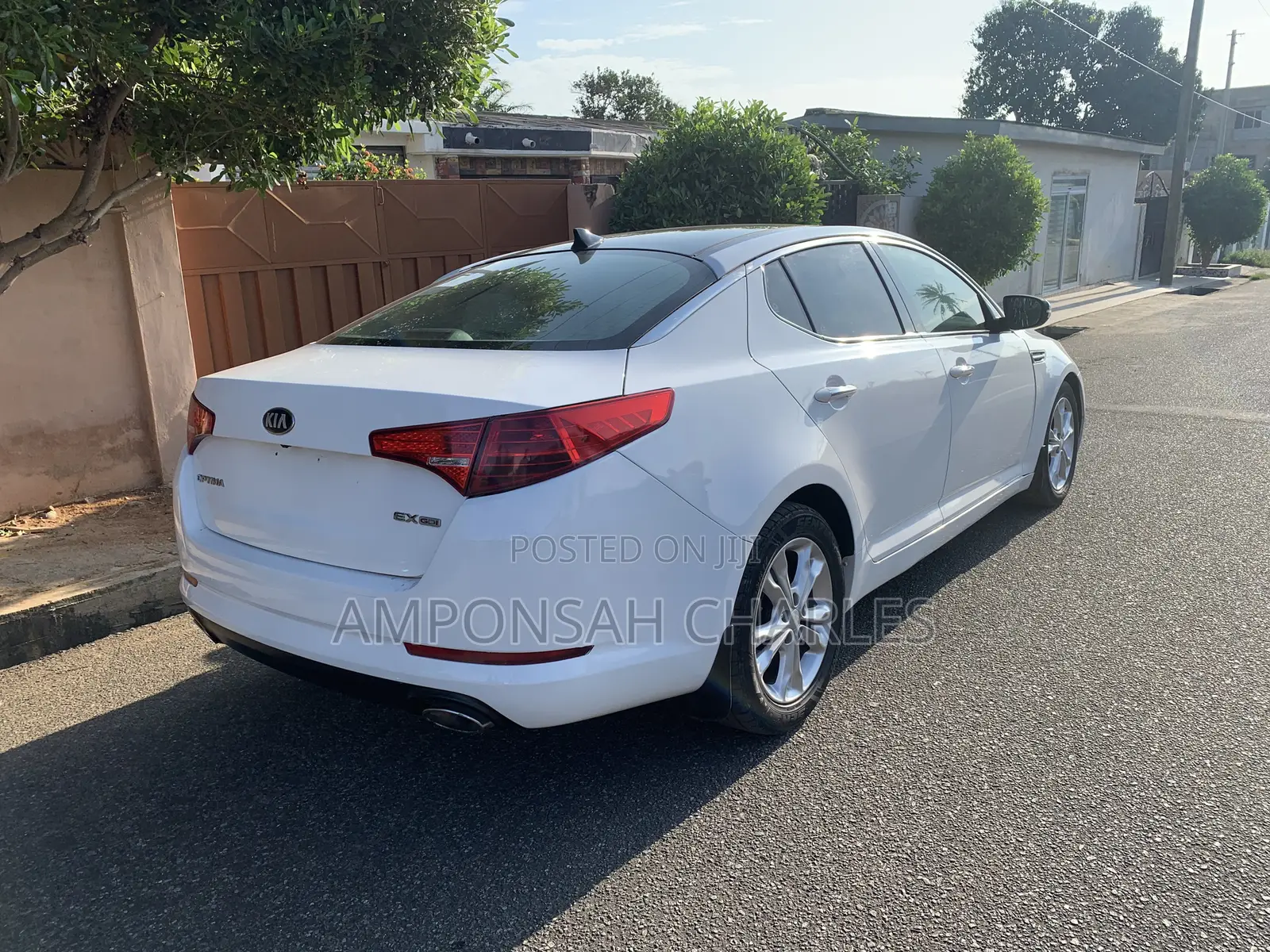 Kia Optima EX 4dr Sedan (2.4L 4cyl 6A) 2015 White