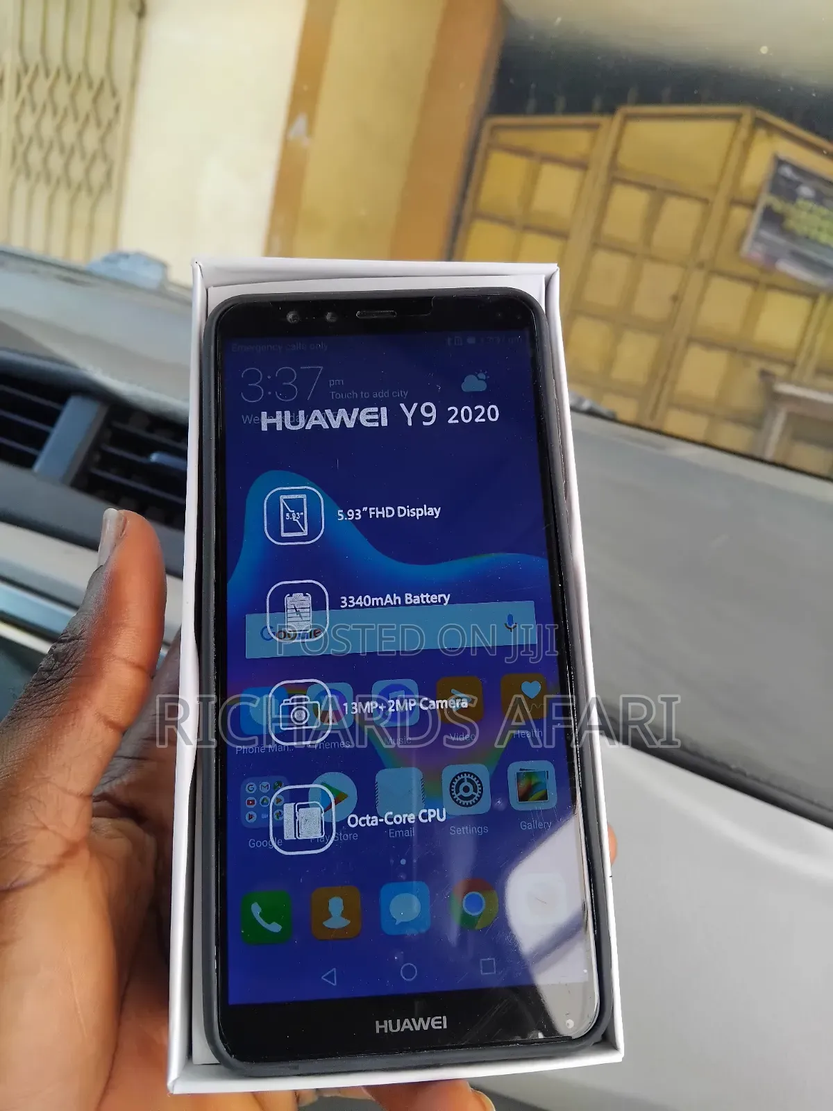 New Huawei Y9 128 GB Black