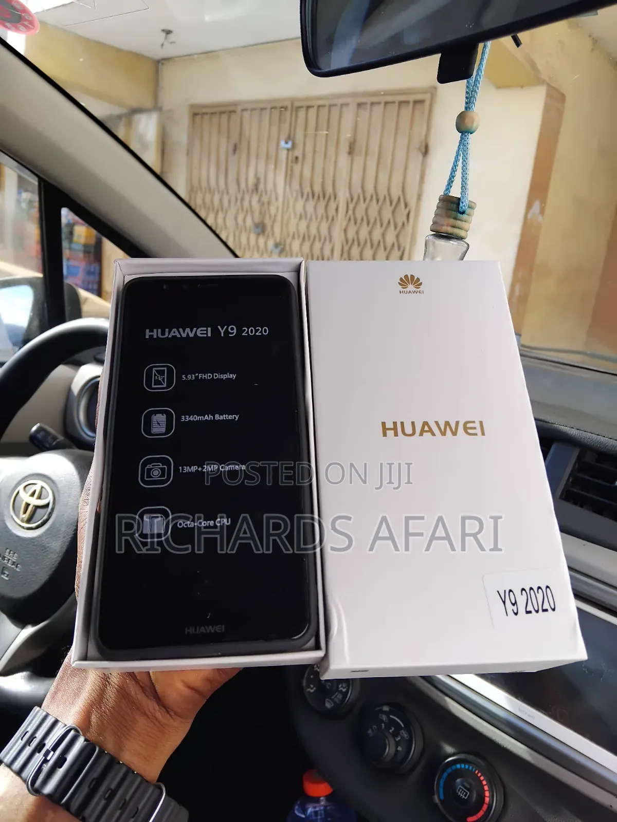 New Huawei Y9 128 GB Black