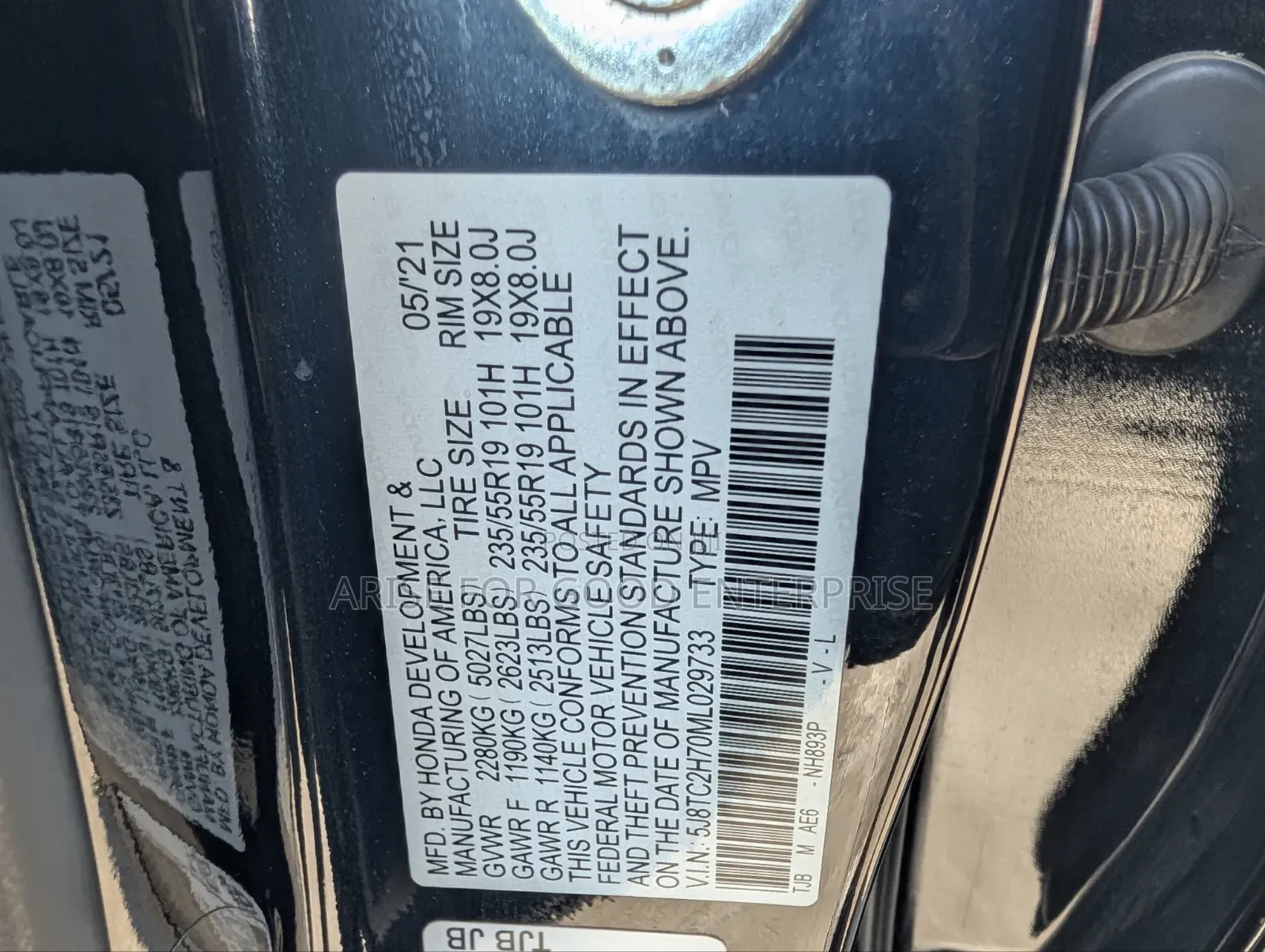 Acura RDX 2021 Black