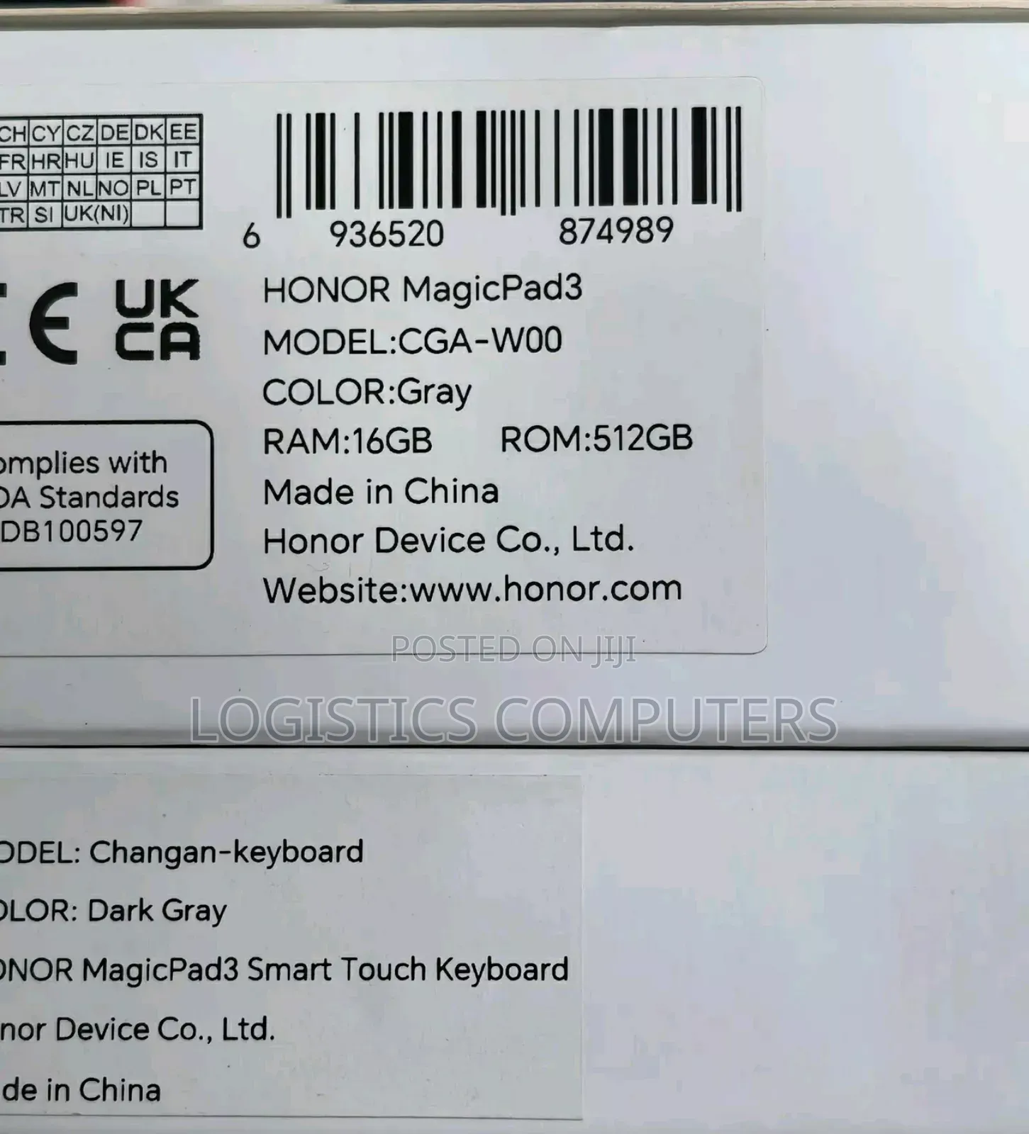 New Honor MagicPad 3 512 GB Gray