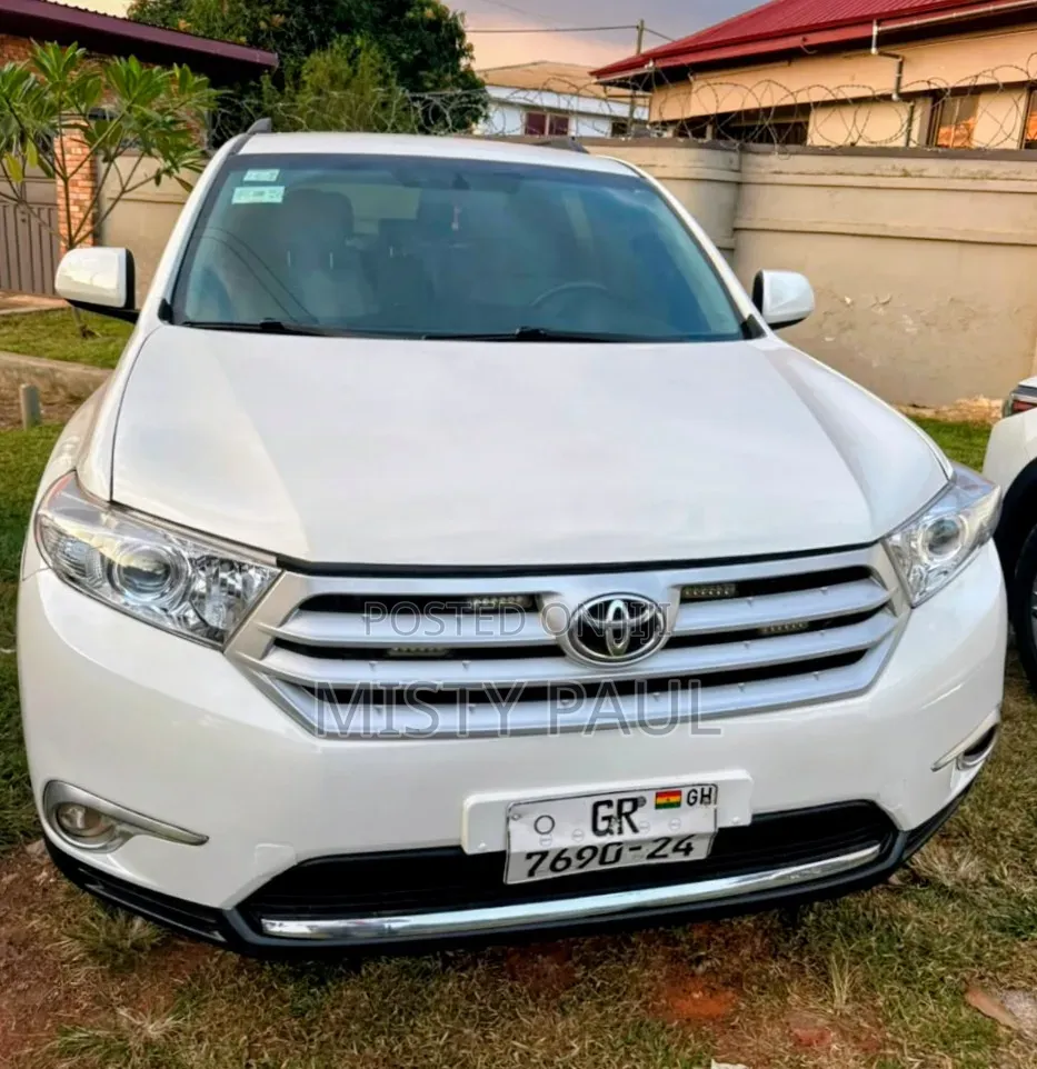 Toyota Highlander 2013 White