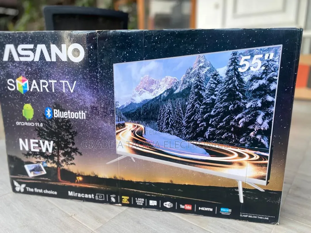 Built-in Satellite Receiver Asano 55-Inch LED Android TV