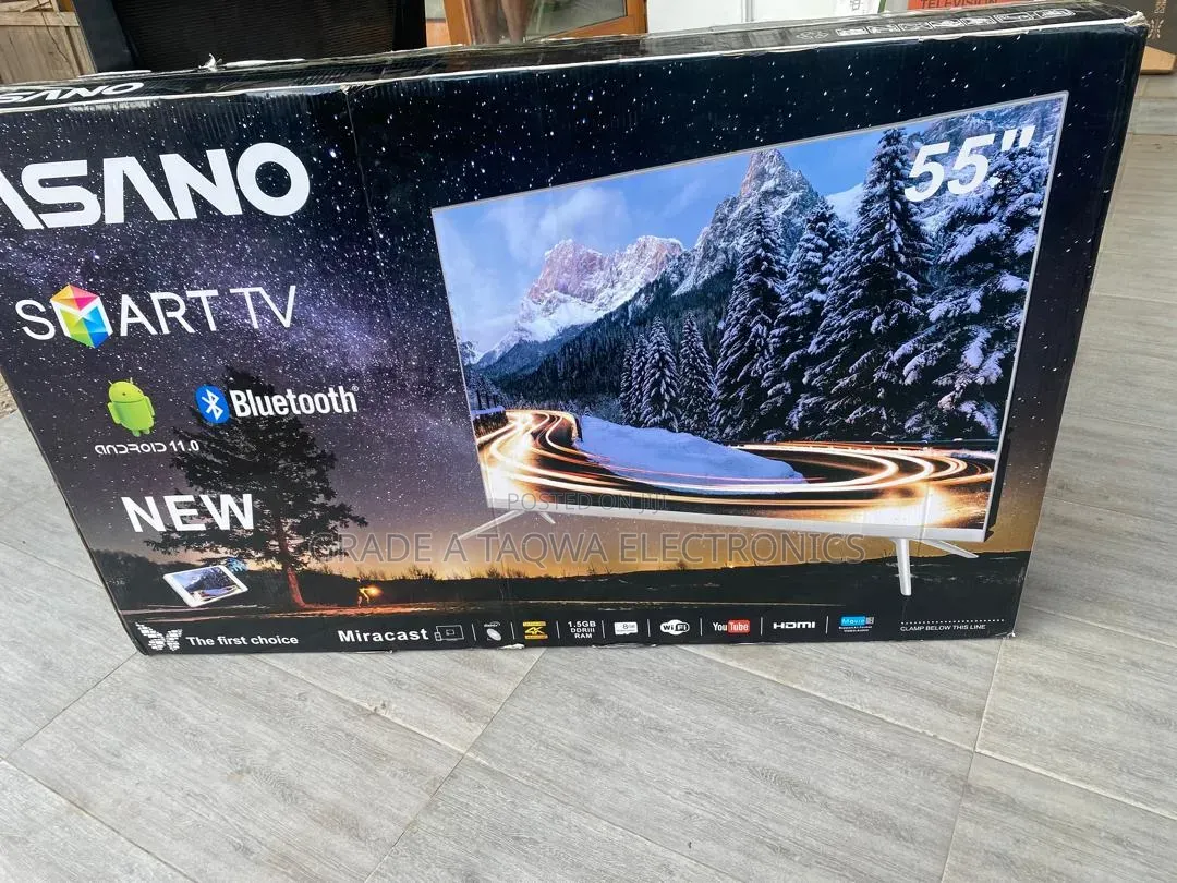 Built-in Satellite Receiver Asano 55-Inch LED Android TV