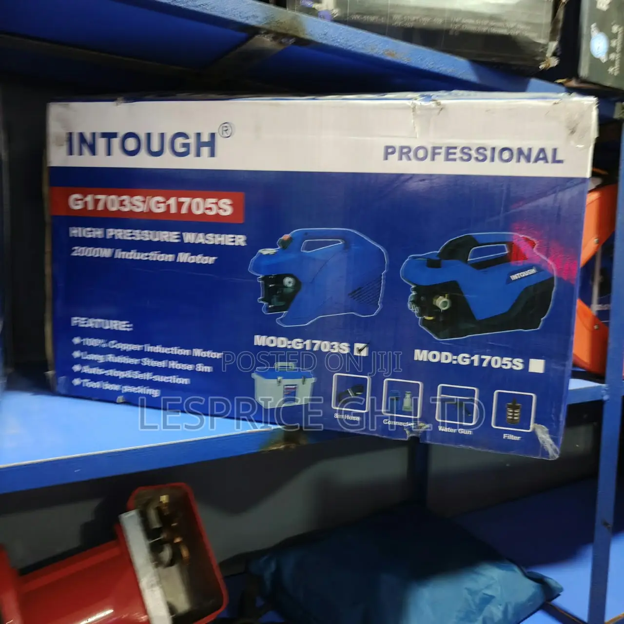 Super Efficient 2000W Intough Adjustable High Pressure Washer