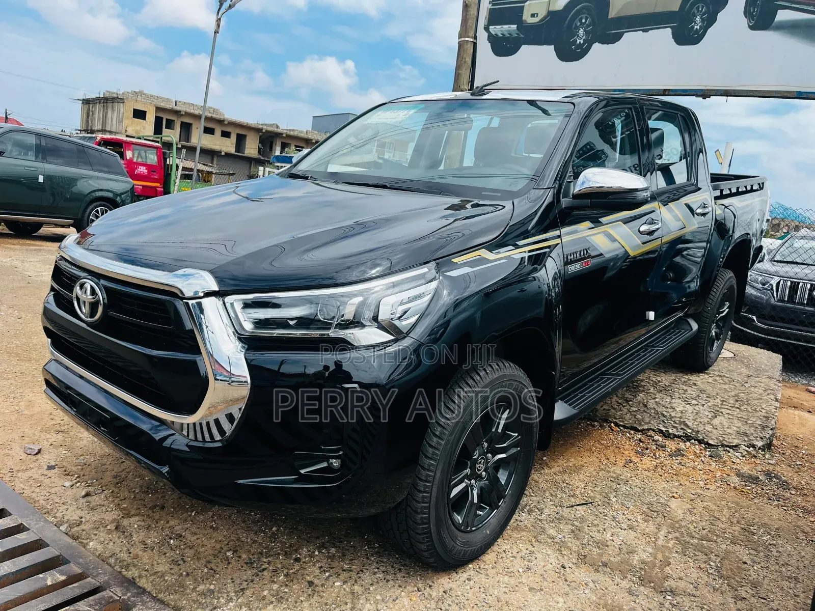 New Toyota Hilux 2025 Black