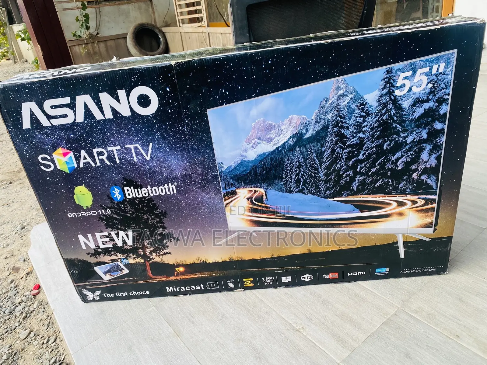 True Asano 55 Inch Smart Television