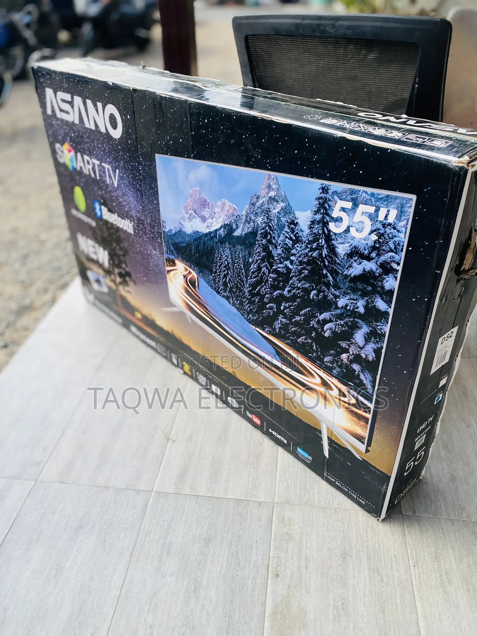 Perfectly Smart Asano 55 Inch TV