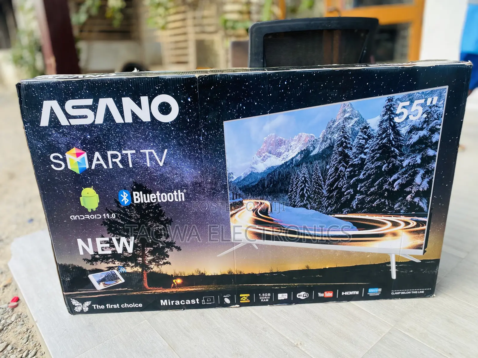 Asano 55 Inch Authentic Smart TV