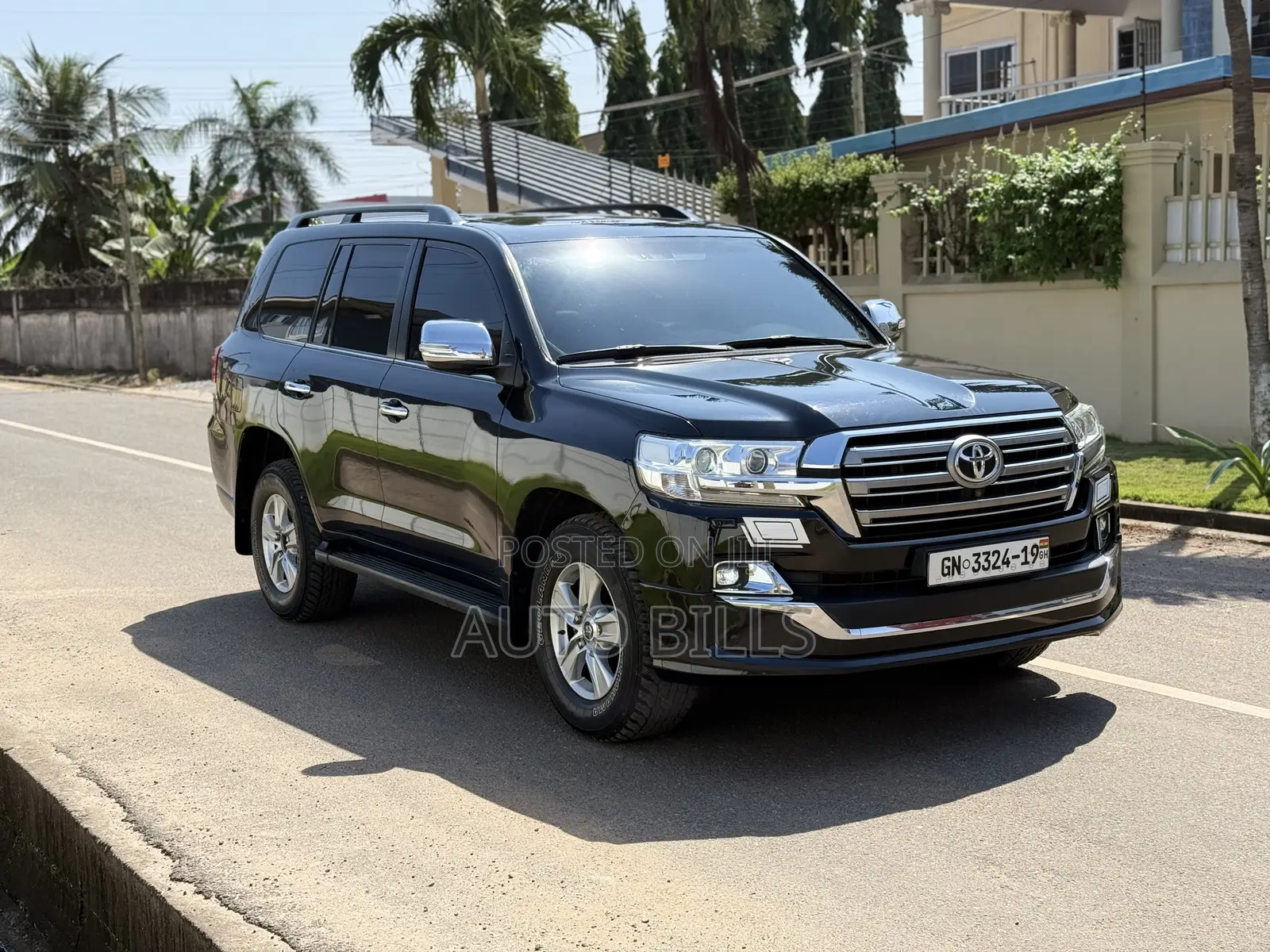 Toyota Land Cruiser 4.5 V8 TD 2019 Black