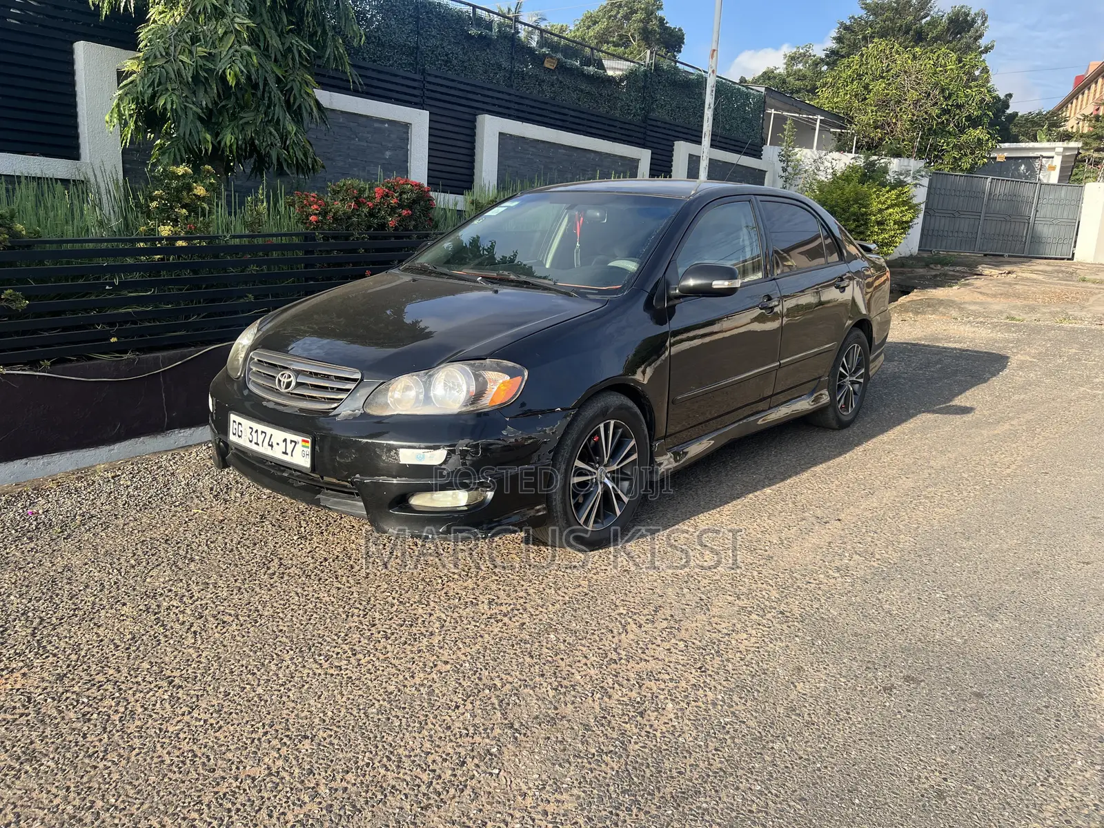 Toyota Corolla S 2007 Black