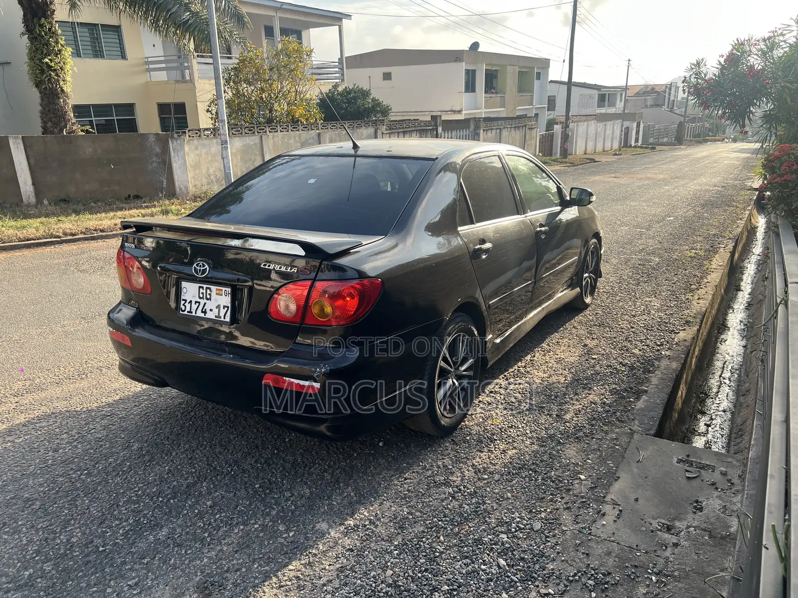 Toyota Corolla S 2007 Black