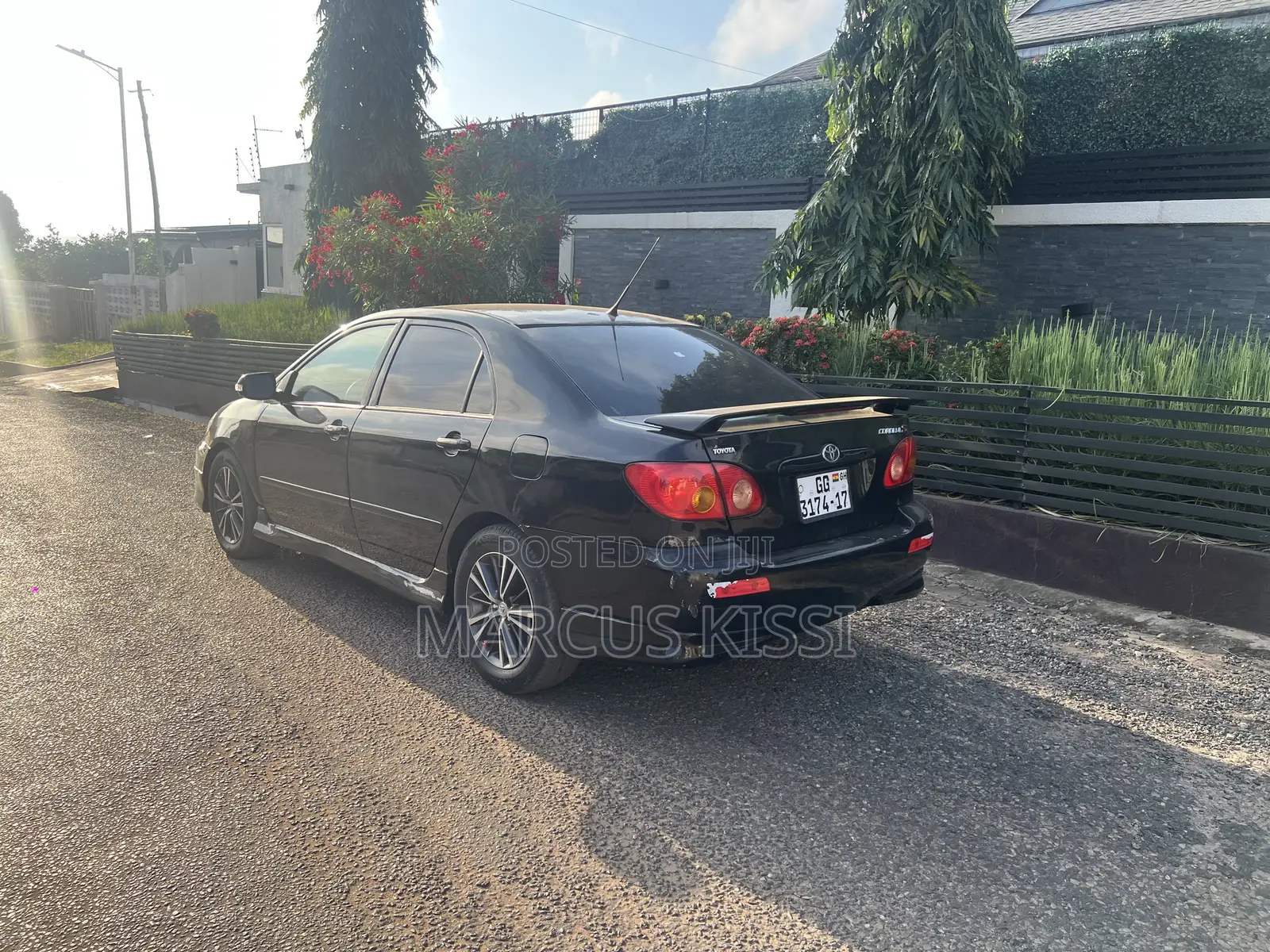 Toyota Corolla S 2007 Black