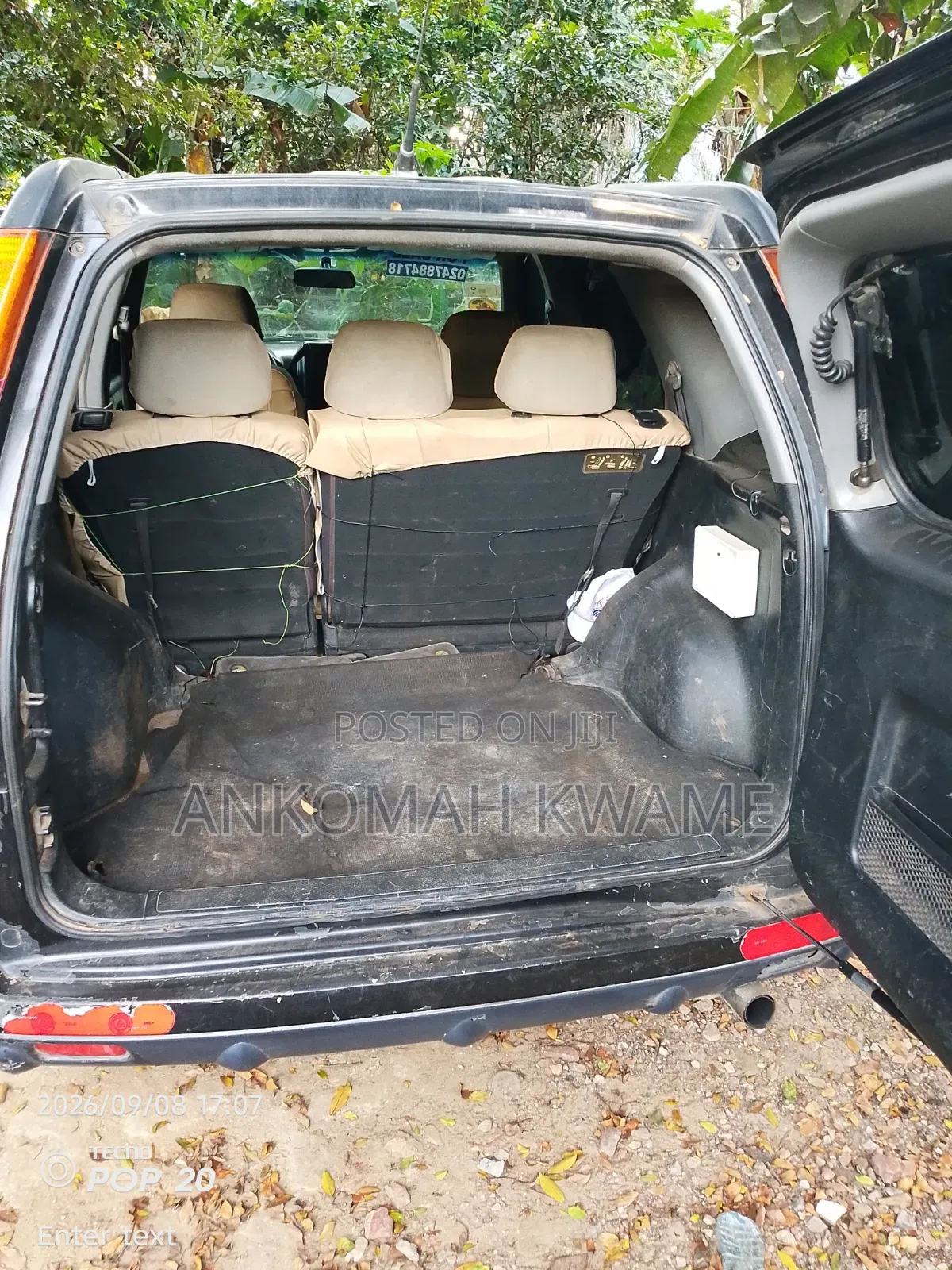 Honda CR-V EX 4WD Automatic 2004 Black