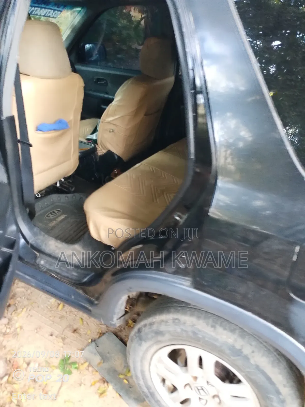 Honda CR-V EX 4WD Automatic 2004 Black