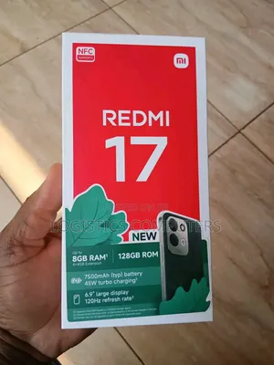 New Xiaomi Redmi 17 128 GB Black