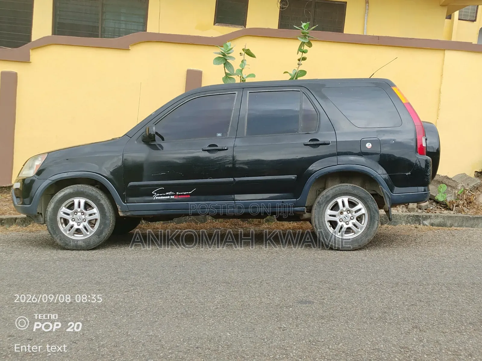 Honda CR-V EX 4WD Automatic 2004 Black