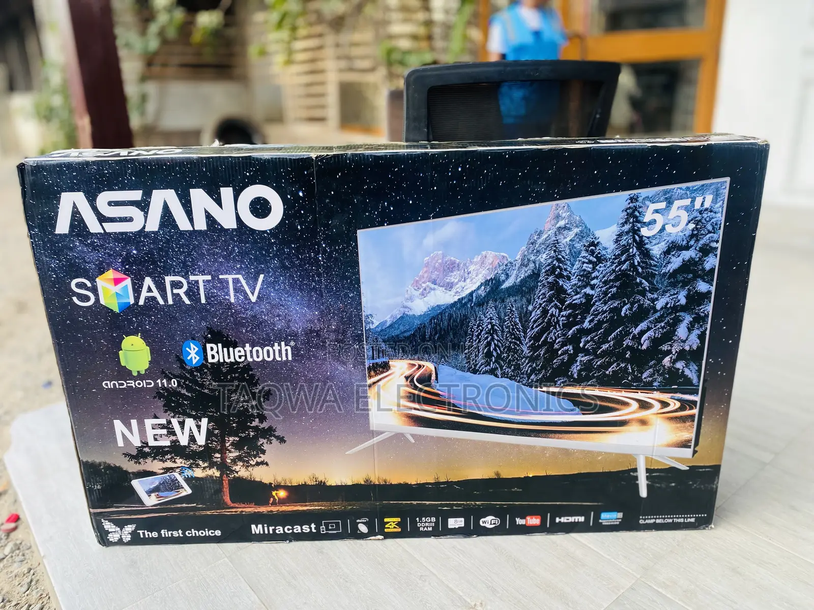 Shop Asano 55 Inch Smart Television