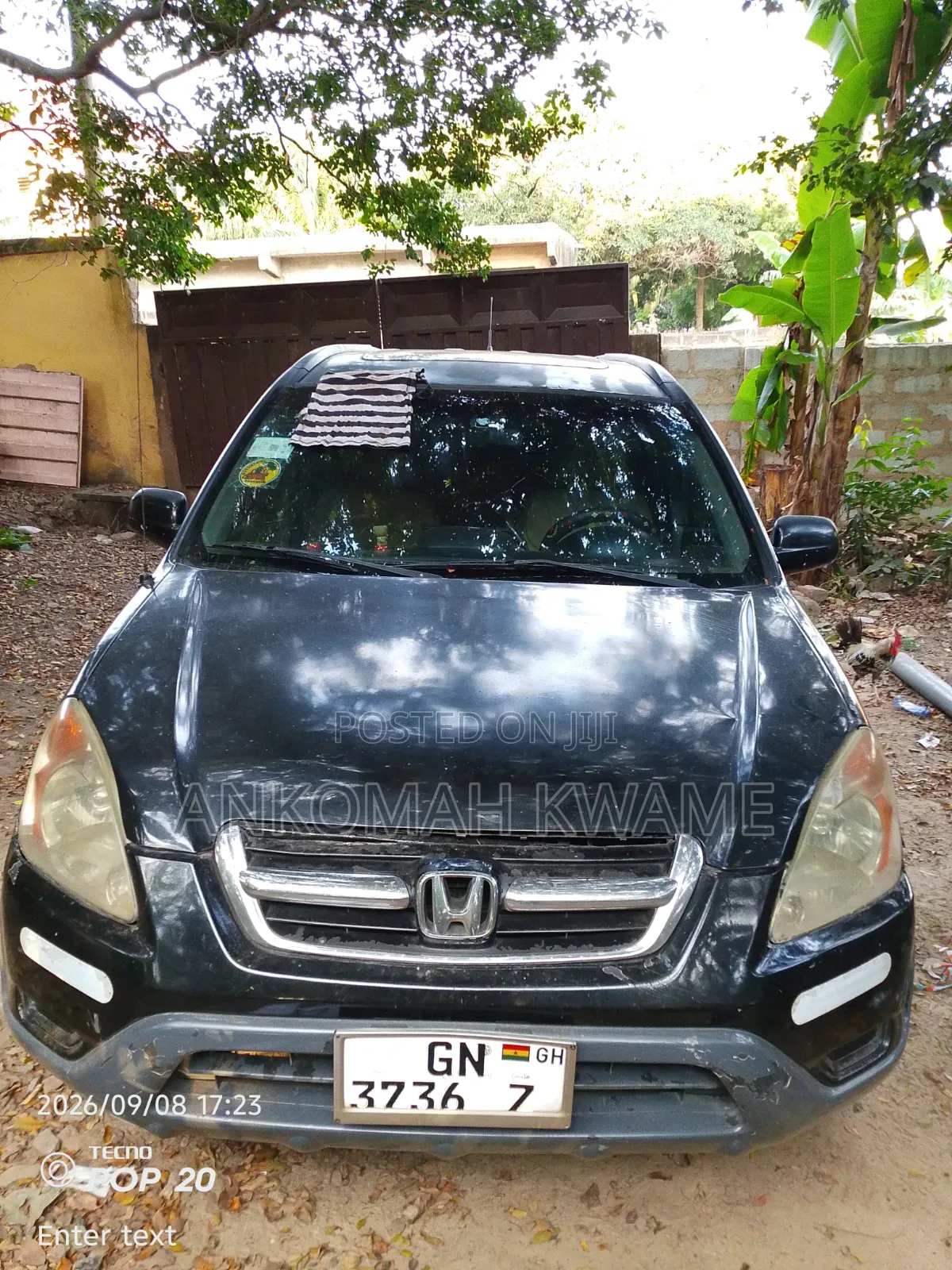 Honda CR-V EX 4WD Automatic 2004 Black