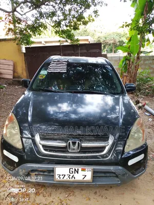 Honda CR-V EX 4WD Automatic 2004 Black