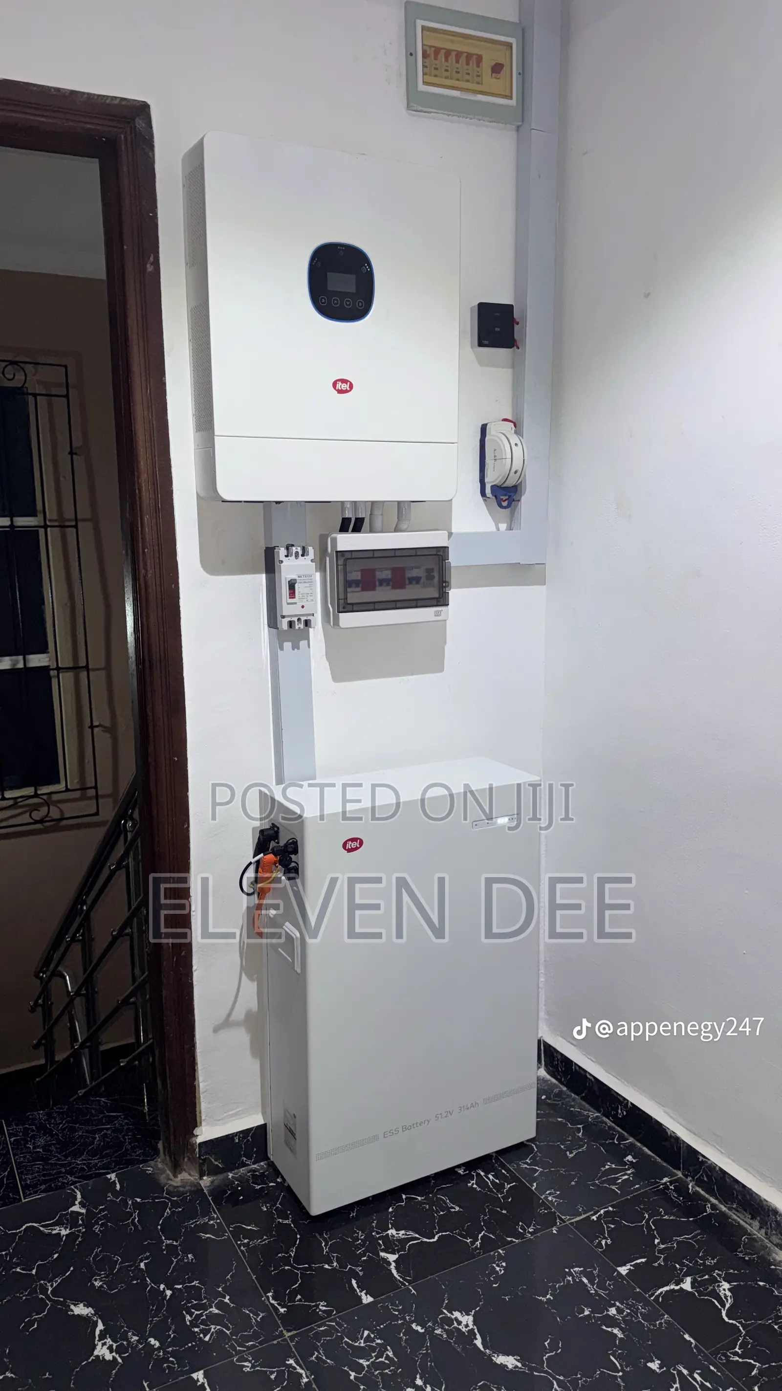 10kWh Solar Energy System ( 11kwh Inverter + 16kw Battery)