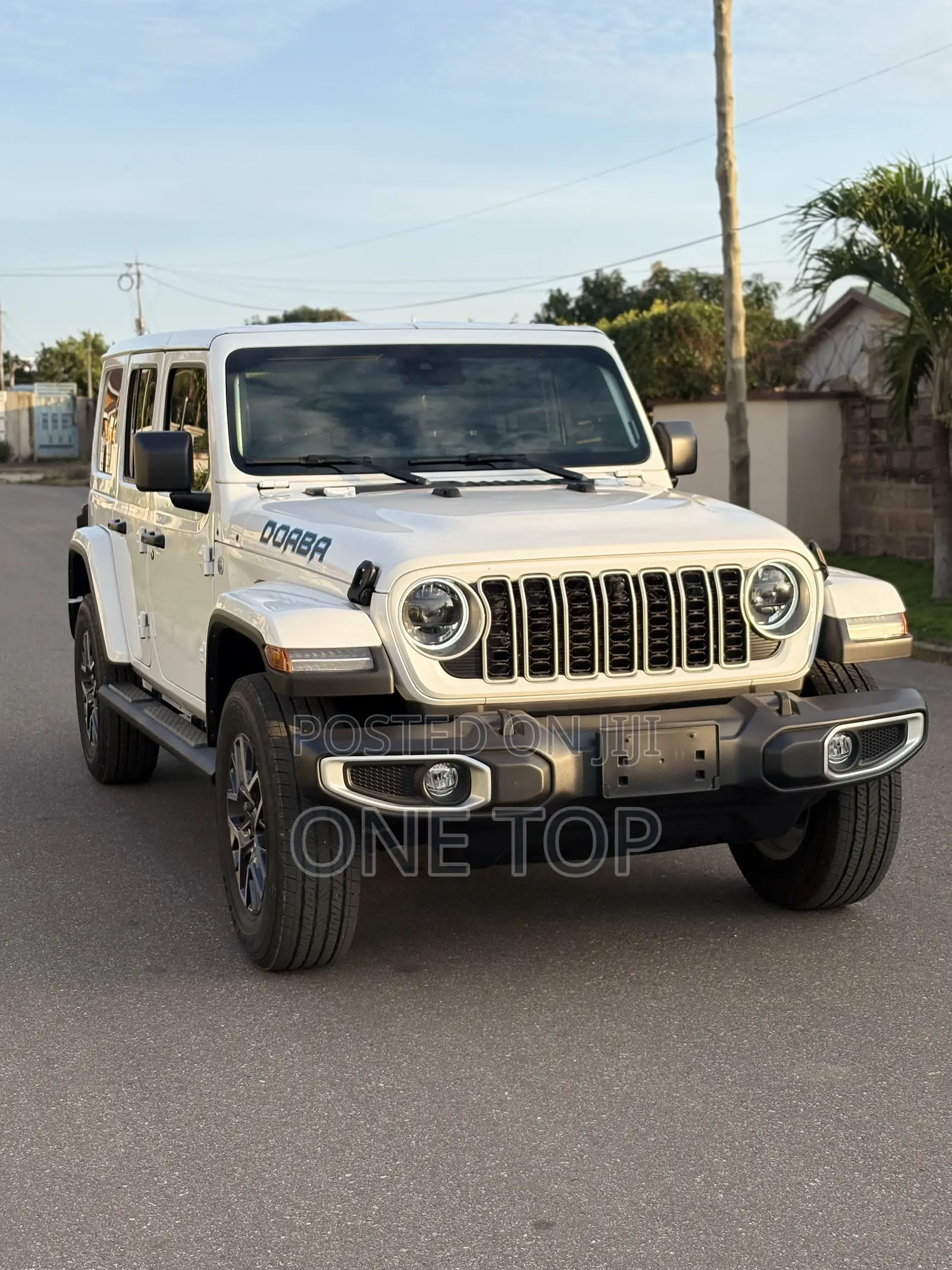 Jeep Wrangler Sahara 4 Door 4x4 2024 White
