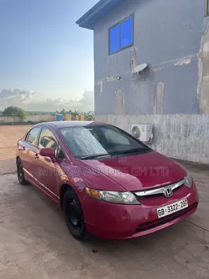 Honda Civic LX Sedan 2010 Red